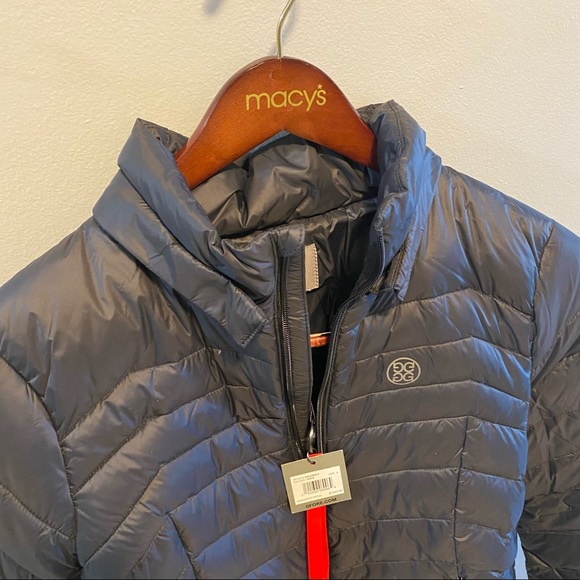 NWT Ladies G/Fore Puffer Jacket - Black - Large - Picture 5 of 13